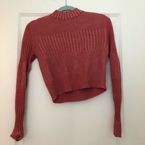 Sweater crop top from urban outfitters